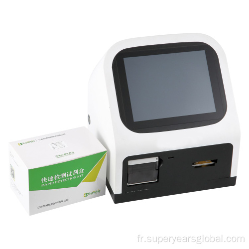 Virus Diagnostic Rapid Machine avec immunofluorescence Lire